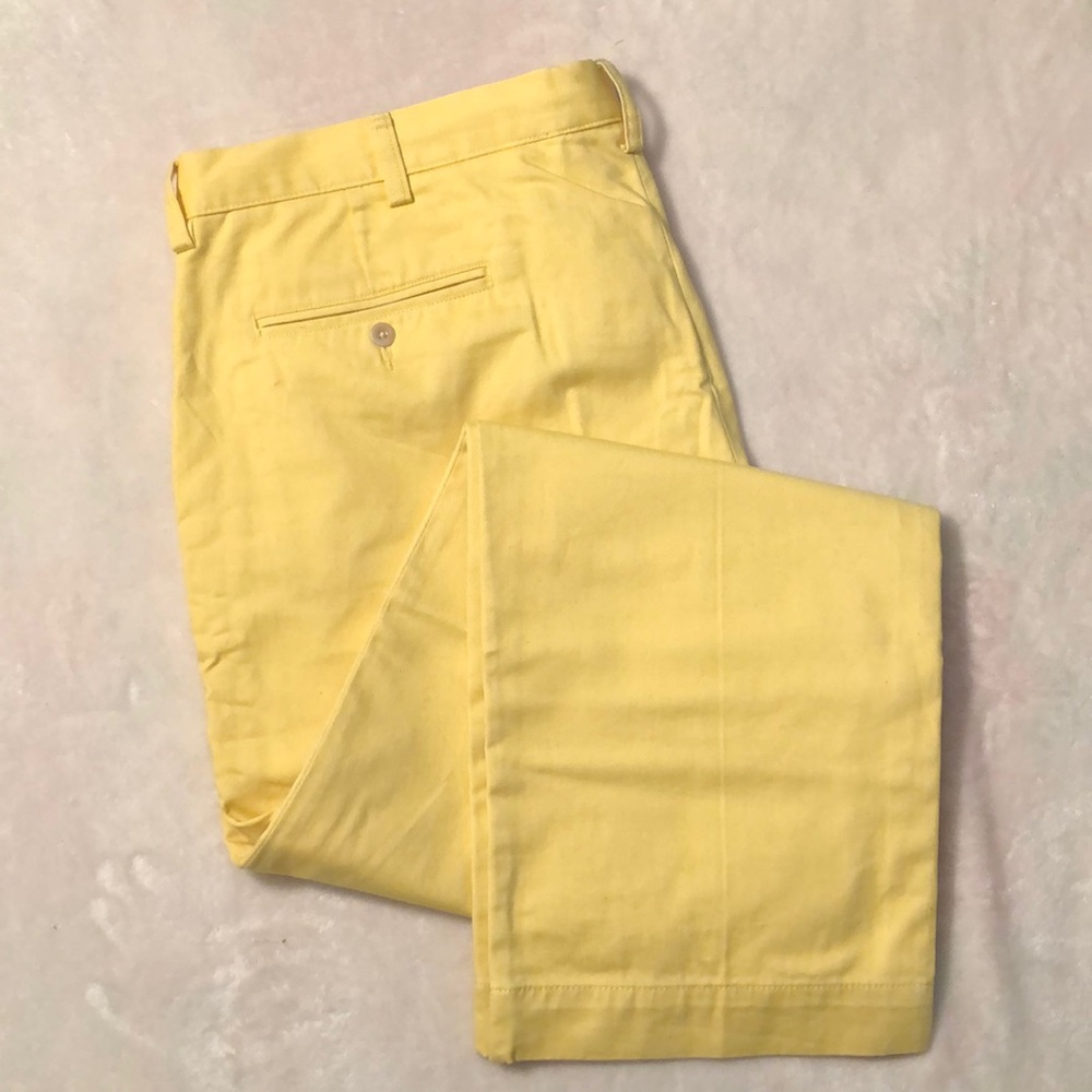 Yellow Polo Chinos